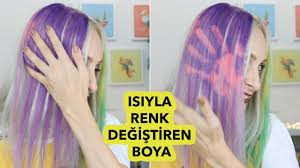Dunyada Ilk Isiyla Renk Degistiren Sac Boyasi Sebile Olmez Youtube