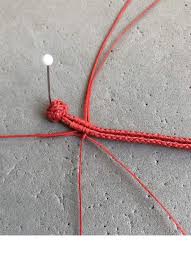 中国结编织十里桃花爱心红绳手链教程 编织乐论坛 diy bracelets knotwork crochet necklace