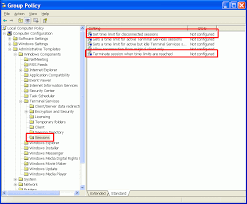 Open command prompt and in command window type gpupdate /force to update here computer. Thinstuff Faq S Support Topics Rdp Session Timeout
