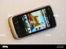 An HTC Touch2 mobile phone Stock Photo ...