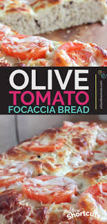 Olive Tomato Focaccia Bread Recipe Recipe Focaccia Focaccia Bread Focaccia Bread Recipe