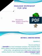 When the 2 minutes is over, the examiner will stop you and he will ask another question. Introduction Of English Pt3 Oral Test 2016 Reading Process English Language