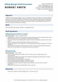 Read this job description to learn about the responsibilities, skills, and experience it's their job to help sales executives make sense of results and pinpoint the reasons why they fell short of or hit their goals. Billing Manager Resume Samples Qwikresume