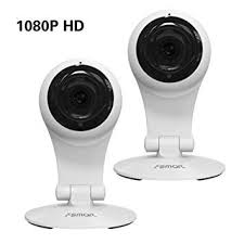 Wireless Security Camera Fsmart 1080p Wifi Surveillance Indoor Video Home Camera System With Motion Detection Night Vision Two Way Audio Two Pack Review