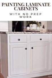 Painting Laminate Cabinets The Right Way Without Sanding Laminate Cabinets Painting Laminate Kitchen Cabinets Painting Laminate Cabinets