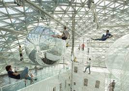 Aktuelle informationen, ausstellungen, sammlung und programm. K21 Standehaus In Dusseldorf Shows Spectacular Saraceno Installation Artsation Com