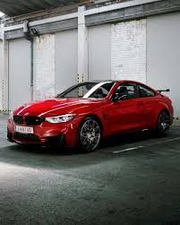Bmw F82 M4 In Bmw Individual Special Paint Imola Red Metallic