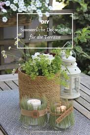 Das Geht Fix No 55 Sommerliche Windlichter Tischlein Deck Dich Sommer Dekoration Windlicht Windlicht Diy