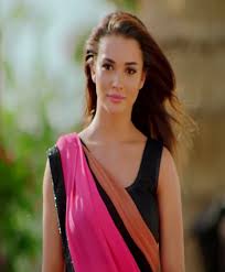 Image result for yami gautam in action jackson blue saree