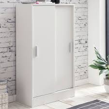 Für rustikalen charme hingegen sorgt eine kommode aus holz. Finebuy Kommode Weiss 60 Cm Breit Mit 2 Schiebeturen Fur Buro Akten Schiebeturenschrank Aktenschrank