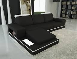 Black And White Leather Sectional Divani Casa 5075b Black And White Bonded Leather Sectional Sofa Muebles Cajas