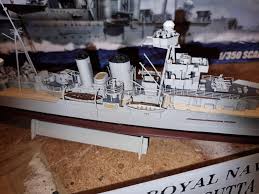 1/350 HMS Calcutta [Album] : r/WarshipPorn