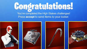 Our guide to all of the fortnite: Fortnite Battle Royale Players Will Receive Free Cosmetic Items From The High Stakes Event