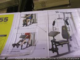 Gold S Gym Ggsy29013 Xrs 55 Home Gym System Incomplete Auction Bidrl Com Online Auction Marketplace