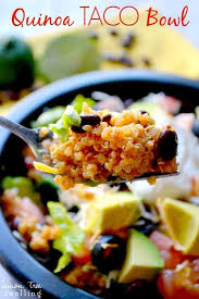 Place in the refrigerator and chill until ready to serve. Quinoa Taco Bowls Lemon Tree Dwelling