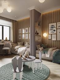 дизайн детской комната для разнополых детей с большой разницей в возрасте Prosvirin Design Dizajn Detskoj Komnaty Planirovki Spalni Devchachi Komnaty