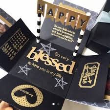 Surprise Birthday Box Ideas For Boyfriend Check This Out For 40 00 On Shopee Download The App Now Http X2f X2f Goo Gl X2f 9u Diy Exploding Box Birthday Explosion Box Exploding Box For Boyfriend