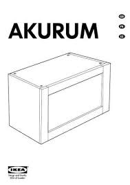 Maybe you would like to learn more about one of these? Ikea Akurum Wall Cabinet Frame Horizontal New Furniture Download User Guide For Free 3acd Manual Guru