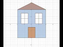We draw a 3d cuboid on the 2d plane. Coloring The House Youtube