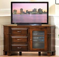 Walker edison modern metal mesh and wood corner universal stand with open shelves cabinet doors tv's up to 55 flat screen living room storage entertainment center, 48 inch, rustic oak. Corner Tv Stands Cabinets For Sale In Dayton Cincinnati Ohio