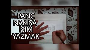 Panc Nakisi Uzerine Yazi Yazmak Bolum 1 Nakis Yaz Punch