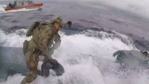 Cartels are unfortunately extremely lucrative, enough to buy them a submarine. Coast Guard Crewman Leaps Aboard Narco Sub Bangs On Hatch During High Seas Chase Abc News