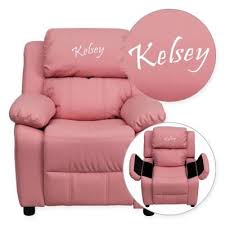 Being a parent of an active child can be exhausting, so you probably cherish the time when they sit still and. Flash Furniture Personalized Kids Recliner Bed Bath Beyond