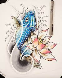 Check spelling or type a new query. Neo Japanese Koi Lotus Koi Tattoo Design Lotus Tattoo Design Japanese Tattoo Art