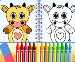 25 best pictures for coloring cute pets. Lovely Pets Coloring Pages Free Online Game Bobigames Com