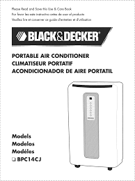 We have a window unit which is four years old. Black Decker Bpc14cj User Manual Room A C Manuals And Guides 1008591l