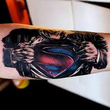 The idea of superman tattoos for men was later on publicized by adaptation of the comic character in popular culture. Superman Tattoos Designs And Ideas Tattoos Era