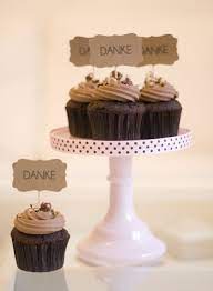 danke cupcake 2 cupcake kuchen schokolade cupcakes