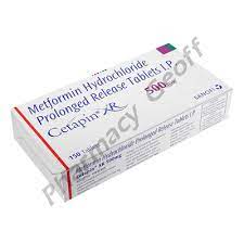 Cetapin Xr 500mg Metformin Hydrochloride 500mg 150 Tablets