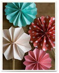 Inchmark Inchmark Journal Valentines 2012 Diy Paper Fans Wedding Paper Crafts Paper Fans Wedding