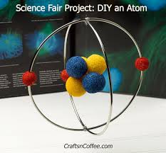 A Science Project How To Make A Model Of An Atom And The Gift Card Winners Atom Model Science Project Models Science Projects