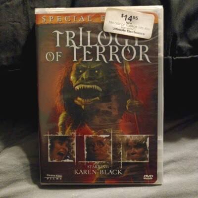 Trilogy of Terror. Still Sealed DVD 1975. 30306759395| eBay