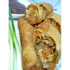 3 siung bawang putih, diiris 3 siung bawang merah, diiris 2 butir telur, dikocok lepas Lumpia Jamur Shopee Indonesia
