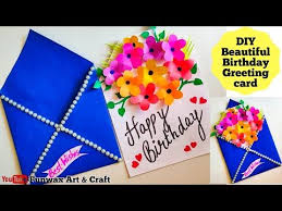 You would not believe it if i told. Diy Happy Birthday Card Handmade Easy Card Tutorial Make Birthday Greeting C Happy Birthday Cards Handmade Happy Birthday Cards Diy Birthday Greeting Cards