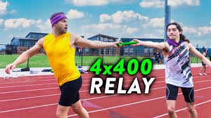 Jun 14, 2021 · so it was ironic, in the final event in the section, the 4x400 girls relay, the team of synia montoya, kendall thom, noella ross, and annalise bury, each took turns carrying the baton around the. Crazy 4x400m Relay Race Winner Gets 400 Youtube