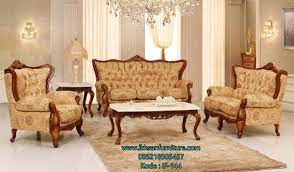 Jual Sofa Tamu Mewah Kayu Jati Model Sofa Tamu Mewah Kayu Jati By Victorian Living Room Furniture Victorian Living Room Decor Victorian Living Room