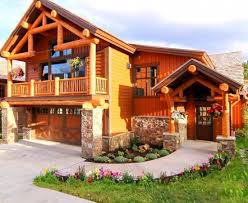 Vă urez amândurora toată fericirea din lume! Casa Din Lemn Rotund Calibrat Si Coloane Din Piatra