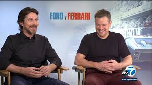 Ferrari a rating of must see on the big screen!: Christian Bale Matt Damon Tell True Story Of Friendship And Fast Cars In Ford V Ferrari Abc7 Los Angeles