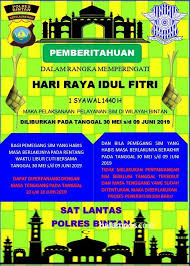 Dari maklumat tersebut, disimpulkan bahwa 1 syawal 1442 h jatuh pada kamis, 13 mei 2021. Diberitahukan Pelayanan Sim Di Bintan Libur Selama Lebaran Ini Jadwalnya Pro Bintan