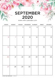 Free Printable September 2020 Calendar Wiki Calendar Com In 2020 February Calendar Calendar Printables September Calendar