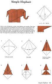 Welcome To Dover Publications Origami Elephant Origami And Math Origami Diagrams