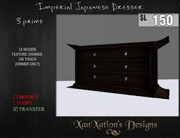 First of all, keeping things simple and neat is the basic traditional preference. Second Life Marketplace Xx Imperial Japanese Dresser
