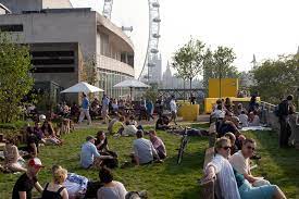 This one is found above the illustrious southbank centre, encircled by its. Queen Elizabeth Roof Garden Bar Cafe Southbank The City Lane