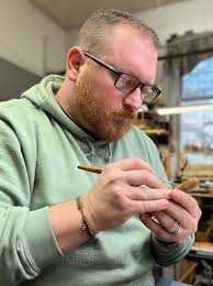 Bearded Man Carving with Brian McKinney