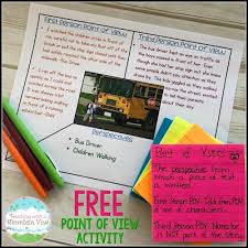 Looking at pronouns is a great place to start when identifying first. Teaching Point Of View Teaching With A Mountain View