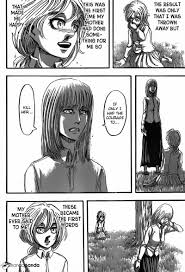 Characters in attack on titan manga set in an alternative universe about a century ago, when the grotesque giants known as titans attacked and consumed all but a few thousand humans. Shingeki No Kyojin Ch 52 Attack On Titan Series Manga Attack On Titan
